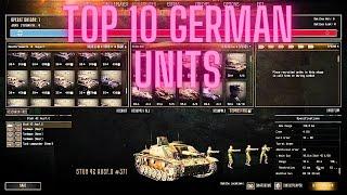 Top 10 German Units For Conquest-GOH Ostfront