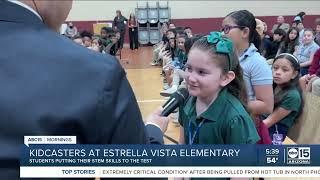 ABC15 KidCasters tour inspires future scientists at Estrella Vista STEM Academy