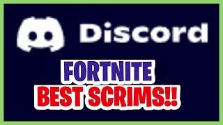 Best FORTNITE SCRIM SERVERS | Best Fortnite Scrims Discord 2024