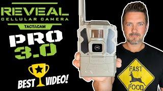 Best Trail Cam for Video: Tactacam Reveal Pro 3.0 Gives You 30 Second Videos to Your Phone ️