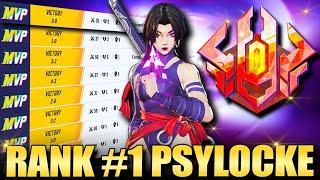 The RANK #1 Psylocke In The World! SparkR | Marvel Rivals Pro Tips & Breakdown | Domination