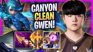 CANYON IS SO CLEAN WITH GWEN! - GEN Canyon Plays Gwen JUNGLE vs Graves! | Season 2024