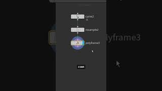 Fastest way to animate objects on curves! #houdini #vfx #3d