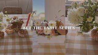 Fall Style | Set The Table (2 ways!) Fall Style