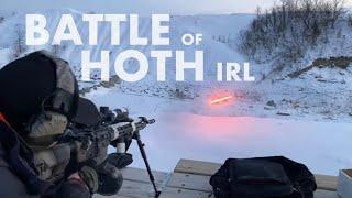Real Life Battle Of Hoth .22lr Tracer rounds