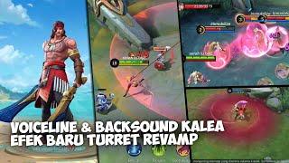 EFEK BARU TURRET REVAMP, LOBBY KALEA VOICELINE INDONESIA, GLOO KIMMY REVAMP BUFF - MOBILE LEGENDS