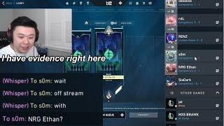 EG Derrek Catches s0m and Ethan Playing Ranked Together and Reveal s0m coming back to the pros