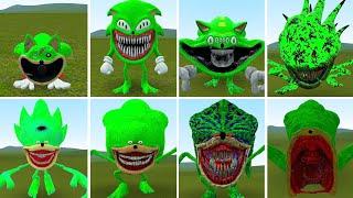 EVOLUTION OF ALL NEW GREEN SONIC SMILING CRITTERS POPPY PLAYTIME CHAPTER 3 In Garry's Mod!