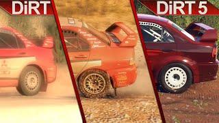 THE BIG COMPARISON | DiRT vs. DiRT 2 vs. DiRT 3 vs. DiRT 4 vs. DiRT 5 | PC | ULTRA | 4K