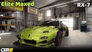 CSR2 RX-7 | Tune & Shift for (7.734 Sec) | Elite Maxed setup