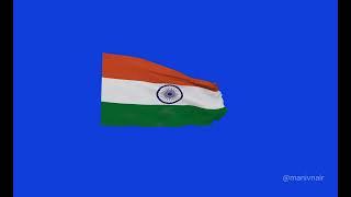 INDIAN FLAG 2K  Blue screen   maniVnair