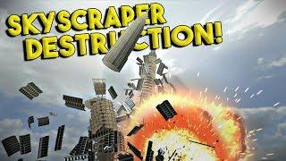 MASSIVE SKYSCRAPER DESTRUCTION! - Disassembly 3D Gameplay - Ep 2