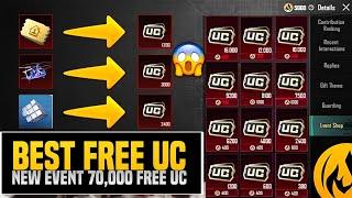  Best Free UC Event Is Here | 70,000 Free UC DFor Everything | Free Prize Path & Bargain New Event