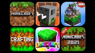 Minecraft PE (Cave&Cliffs)Minicraft 2021Mastercraft 2021CraftsmanCrafting&BuildingLokicraft