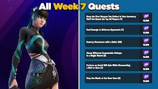 Fortnite All Week 7 Season Quests Guide - Chapter 3 Season 3