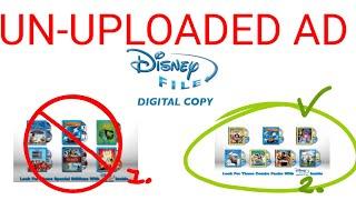 An Un-Uploaded Disney File Digital Copy Commercial?