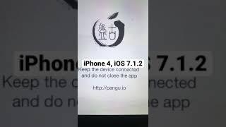 iPhone 4, iOS 7.1.2 jailbreak using 3uTools 