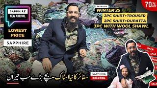 Sapphire Original Winter 2025 2Pc 3Pc 70% Off At Branded Cut Pieces | Mega Sale | New Year Offer