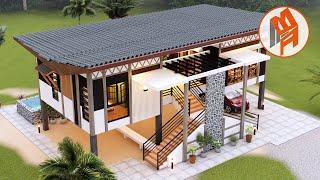 Modern Traditional House | 15x7M | 2 BEDROOM HOME