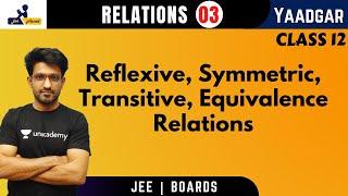 Relations | Reflexive | Symmetric | Transitive | Equivalence | Aman Malik | Yaadgar Series