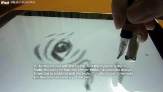 iPad Superfine Stylus Pen Painting movie 1 (English) (1/9 e)