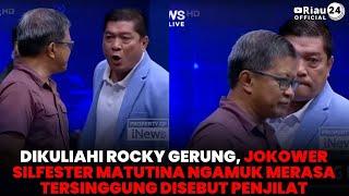 Dikuliahi Rocky Gerung, Jokower Silfester Matutina Ngamuk Merasa Tersinggung Disebut Penjilat