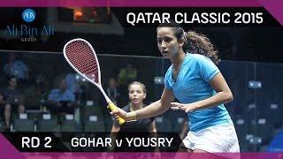 Squash: Qatar Classic 2015 - Women's Rd 2 Highlights: Gohar v Yousry