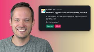 New Airtable Slack buttons to automate your approvals