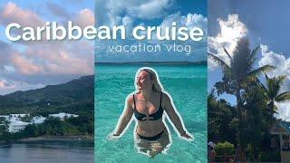 I went on a Caribbean cruise! Exchange student vacation VLOG