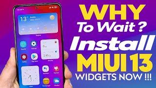 How to install MIUI 13 widgets on any Xiaomi (हिन्दी)