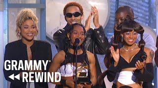 TLC Takes Home The GRAMMY For Best R&B Album For 'Fanmail' In 2000 | GRAMMY Rewind