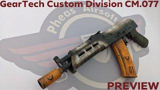 [PREVIEW][UNBOXING] GearTech Customs Division 2 CM.077C - Thing of Beauty! Custom Paint Job