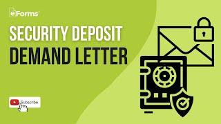 Security Deposit Demand Letter EXPLAINED