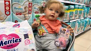 Vlog: Шоппинг с куклами реборн Shopping with reborn doll 
