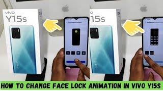 How to Change Face  Lock Animation in VIVO Y15S,Y15| Vivo face icon style change in lockscreen