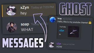 Discord *GHOST* Messages! (8 tricks)