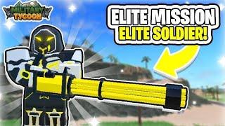 Speedrunning 5 ELITE MISSIONS! #militarytycoonroblox