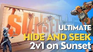 ULTIMATE Valorant HIDE and SEEK on SUNSET (Valorant Minigames)