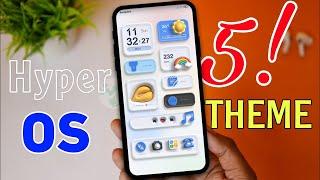 New HyperOS 5! Themes with Control Center support | Best HyperOS themes