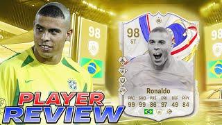 98 GREATS OF THE GAME ICON RONALDO PLAYER REVIEW - EA FC 24 ULTIMATE TEAM