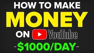 How To Make Money on YouTube in 2024 (SECRETS For Making $1,000+ a Day)