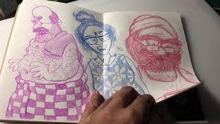 Phani's Sketchbook Tour - 03