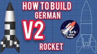 How to build German V2 ROCKET in spaceflight simulator | sfs 1.5