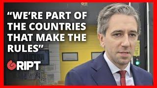 Harris: Ireland one of the countries that creates "international obligations"