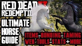 HORSES, THE ULTIMATE COMPREHENSIVE GUIDE IN RED DEAD REDEMPTION 2