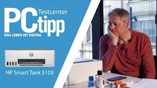 HP Smart Tank 5105 im Test: Einrichten mit Hindernissen | PCtipp-Testcenter