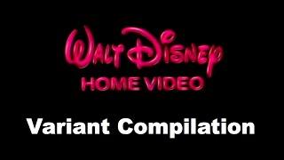 1986 Walt Disney Home Video Logo - Variant Compilation (UPDATED 3/31/16)