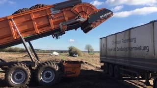 Dezeure Trans D20 mit Turboclean, Überladen von Kartoffeln