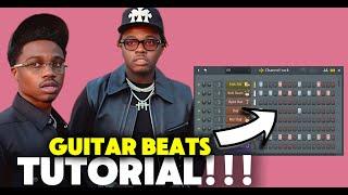 How to Make Guitar Beats (Roddy Ricch, Gunna, ) | FL Studio Cookup 2024