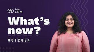 What's new in Zoho CRM? | October 2024